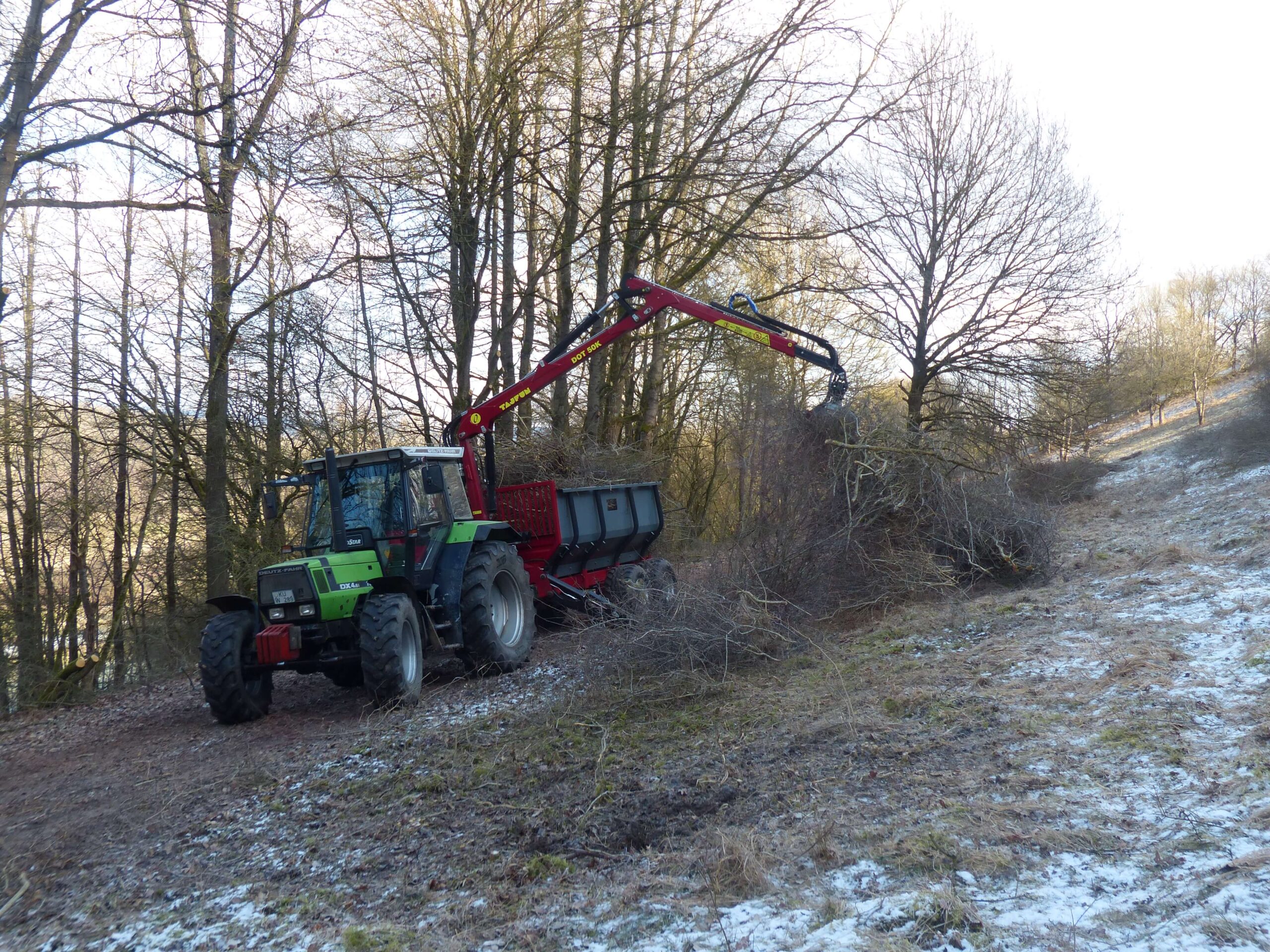 Letzte Arbeiten vor dem Schutzzeitraum